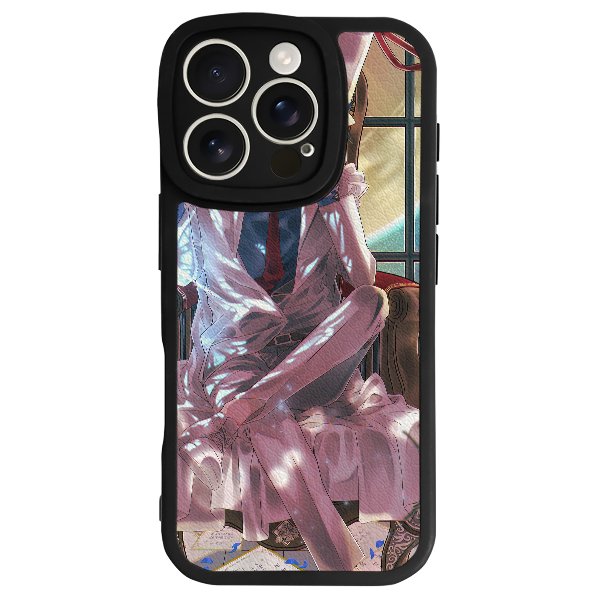 （画像用） 名探偵コナン Detective Conan 【iPhone 16シリーズ対応】シリコンスマホケース（レザー調） 材質：シリコン